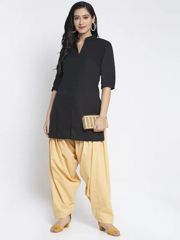 Beige_Cotton_Salwar_For_Women