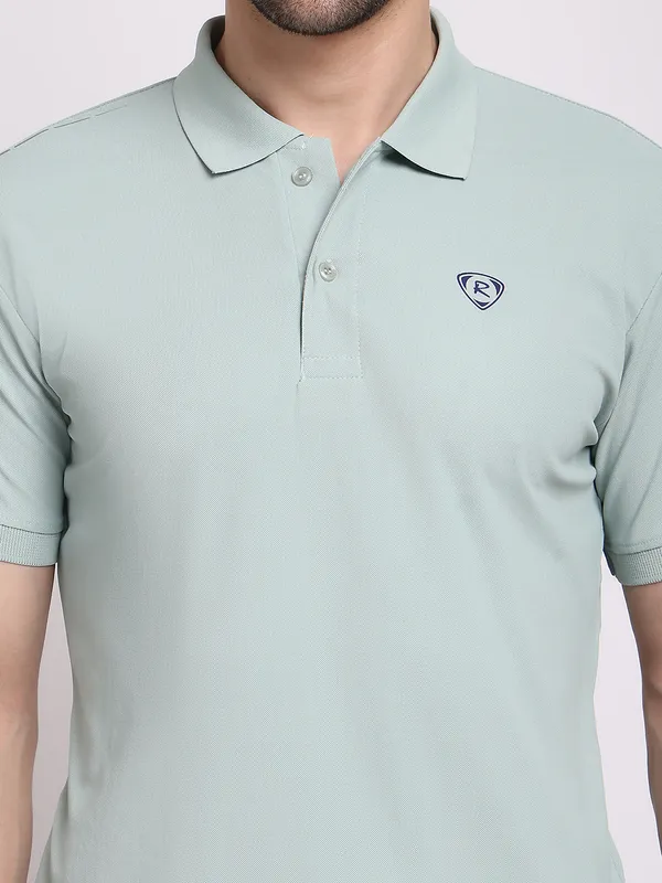 Grey_Polycotton_T-Shirt_For_Men