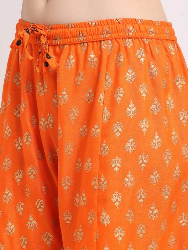 Orange_Rayon_Palazzo_For_Women