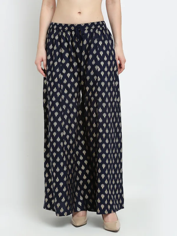 Navy_Rayon_Palazzo_For_Women