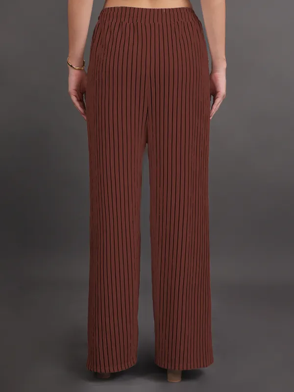 Brown_Popcorn_Crepe_Style_Texture_Palazzo_For_Women