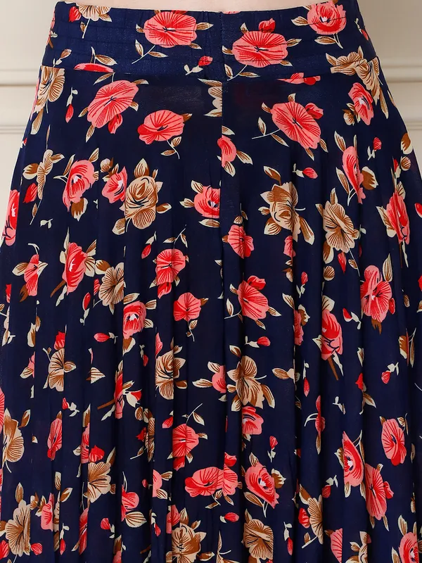 Multi_Color_Polyester_Lycra_Skirt_For_Women