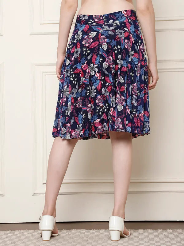 Multi_Color_Polyester_Lycra_Skirt_For_Women