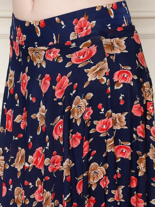 Multi_Color_Polyester_Lycra_Skirt_For_Women