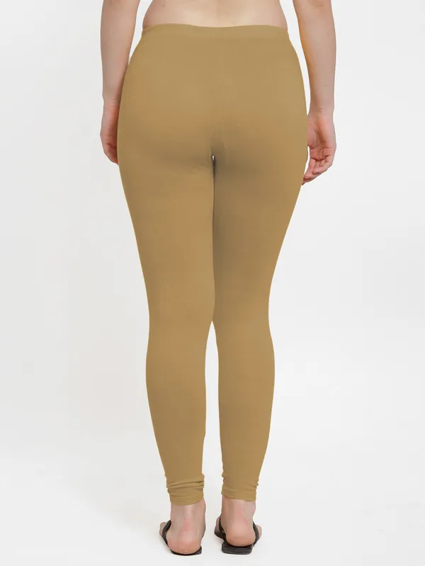 Dark_Beige_Cotton_Lycra_Legging_For_Women