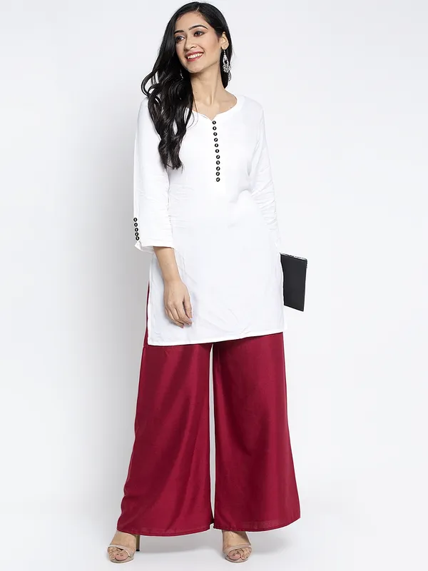 Maroon_Rayon_Palazzo_For_Women
