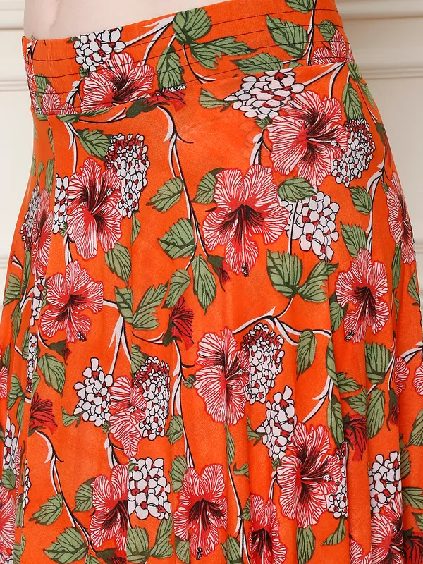 Multi_Color_Polyester_Lycra_Skirt_For_Women