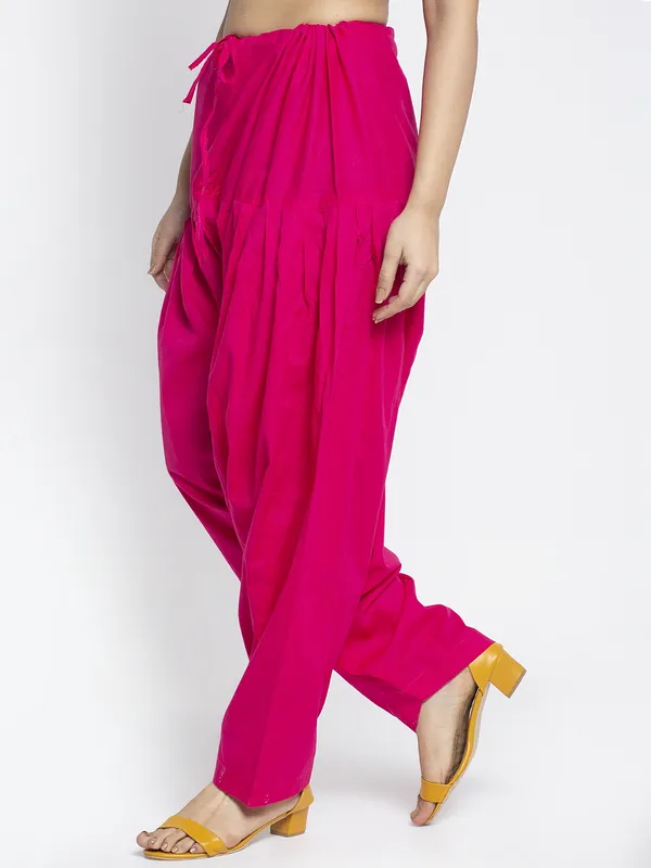 Pink_Cotton_Salwar_For_Women