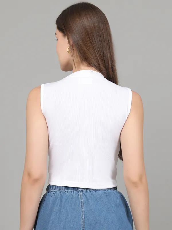 Women_Lifestyles_cotton_Rib_Sleeveless_White_Crop_Tops
