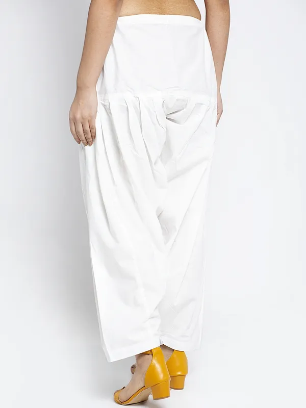 Off_White_Cotton_Salwar_For_Women