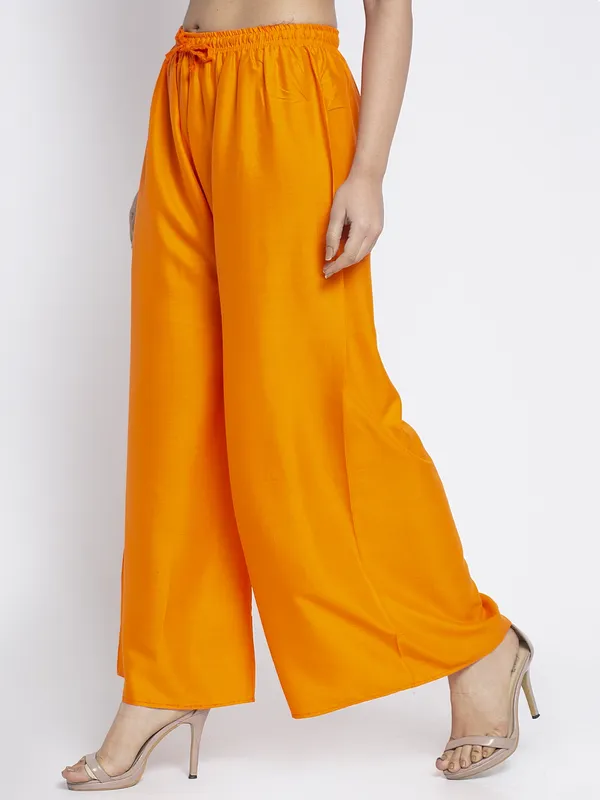 Gold_Rayon_Palazzo_For_Women