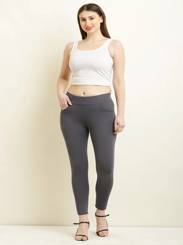 Grey_Tencel_Jegging_For_Women
