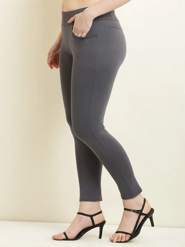 Grey_Tencel_Jegging_For_Women