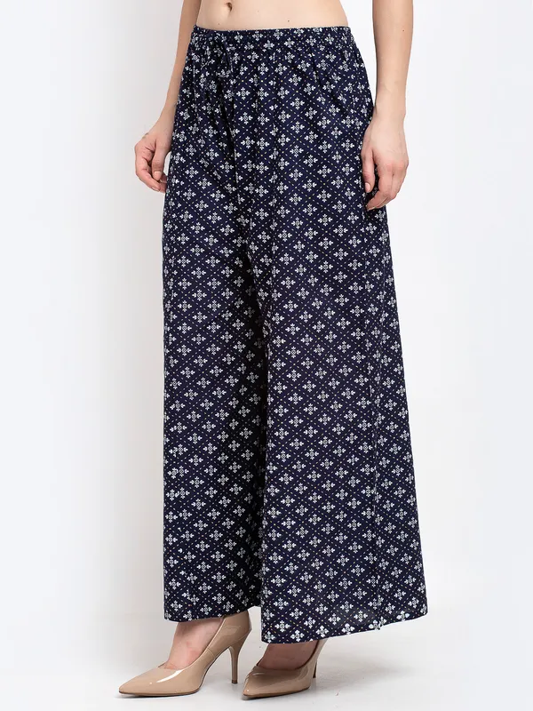 Navy_Rayon_Palazzo_For_Women