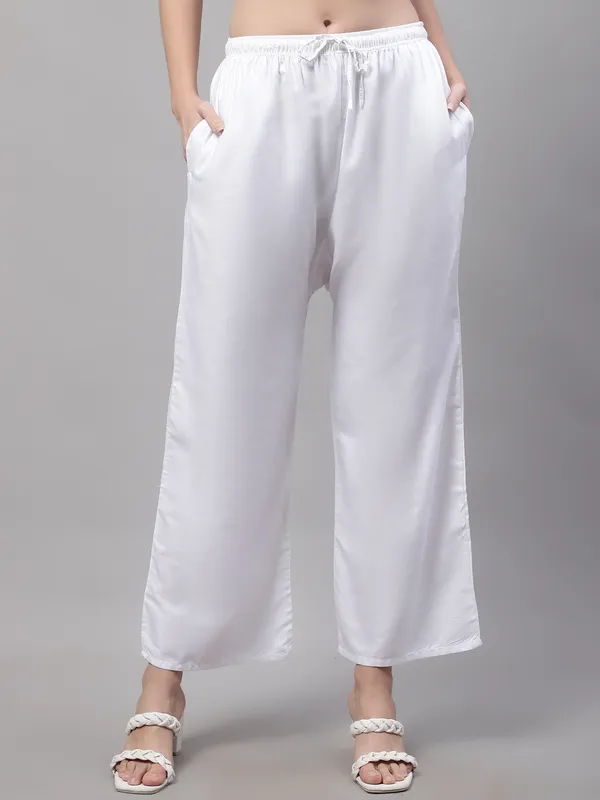 White_Rayon_Palazzo_For_Women