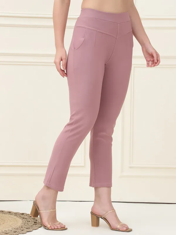 Purple_Lycra_Polyester_Spandex_Jegging_For_Women