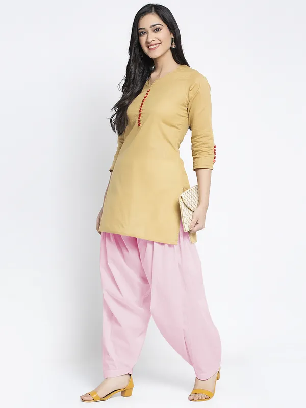 Light_Pink_Cotton_Salwar_For_Women