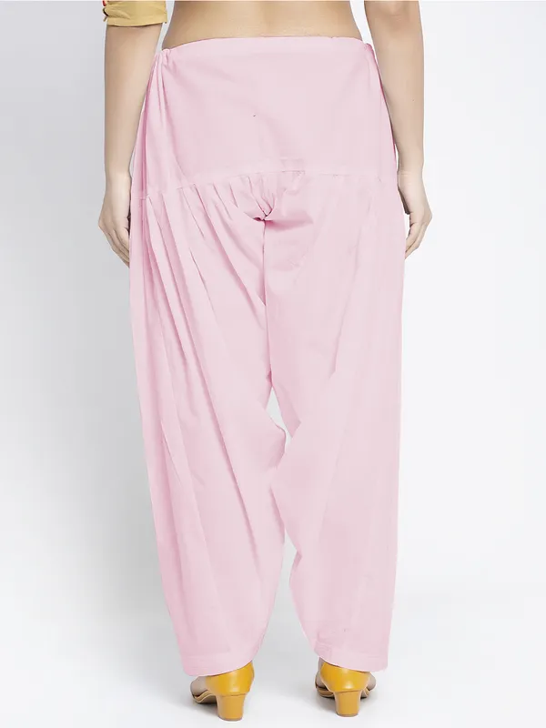 Light_Pink_Cotton_Salwar_For_Women
