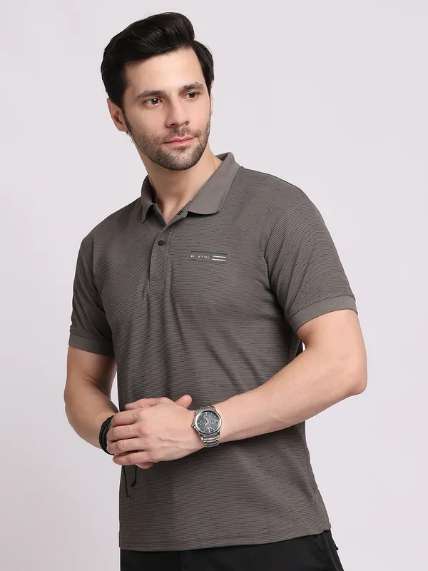 Grey_Polycotton_T-Shirt_For_Men