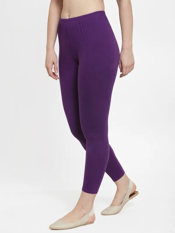 Purple_Cotton_Lycra_Legging_For_Women