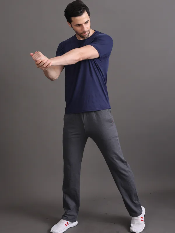 Navy_Blue_Polyester_Tshirt_For_Men