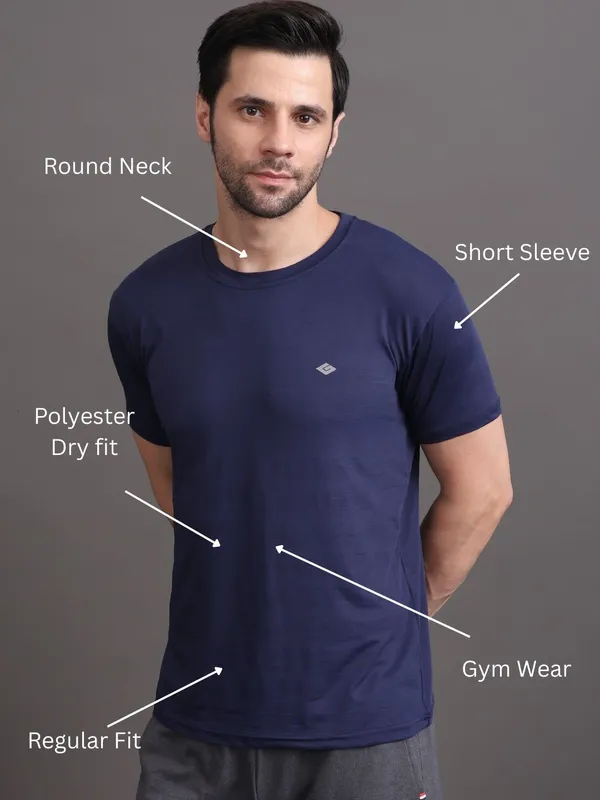 Navy_Blue_Polyester_Tshirt_For_Men