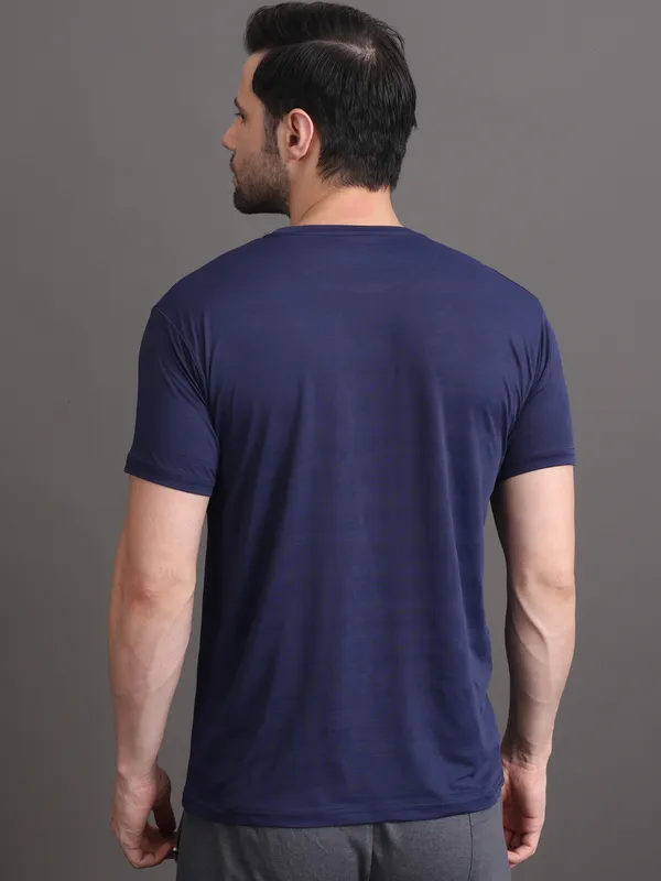 Navy_Blue_Polyester_Tshirt_For_Men
