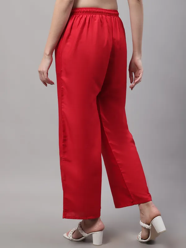 Red_Rayon_Palazzo_For_Women