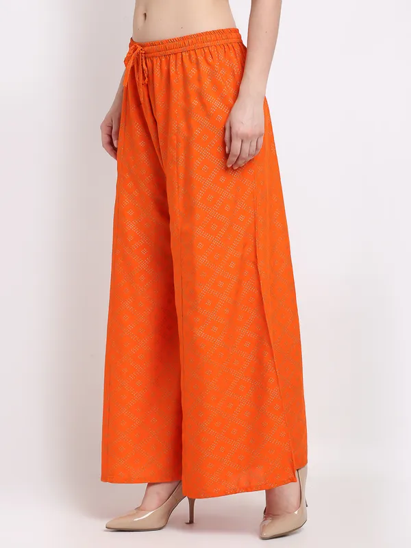 Orange_Rayon_Palazzo_For_Women