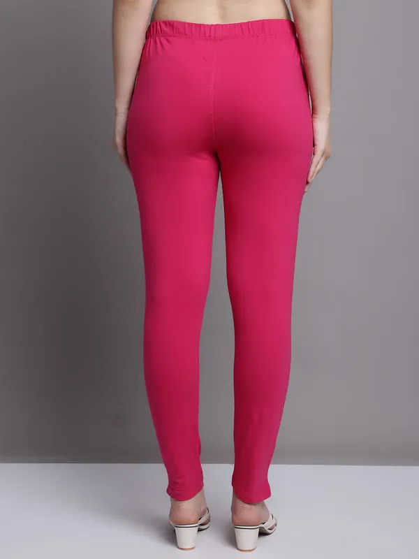 Pink_Cotton_Lycra_Legging_For_Women