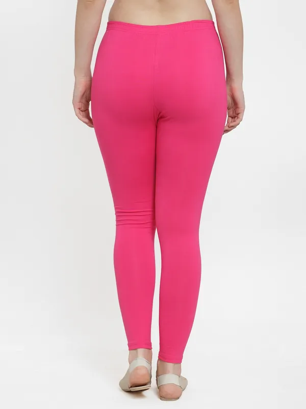 Pink_Cotton_Lycra_Legging_For_Women