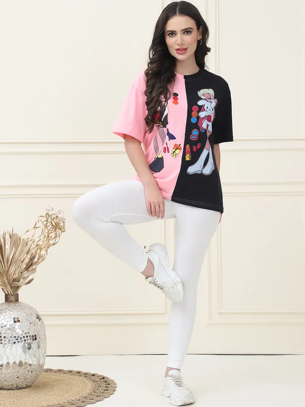 White_75%_Nylon_&_25%_Spandex_Legging_For_Women
