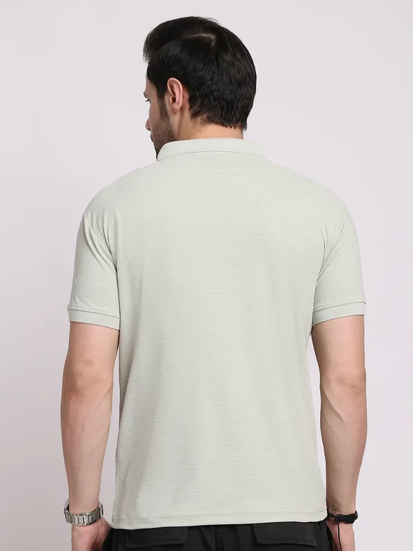 Grey_Polycotton_T-Shirt_For_Men