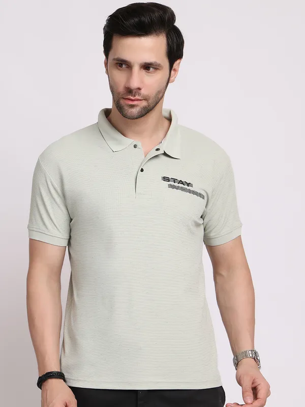 Grey_Polycotton_T-Shirt_For_Men