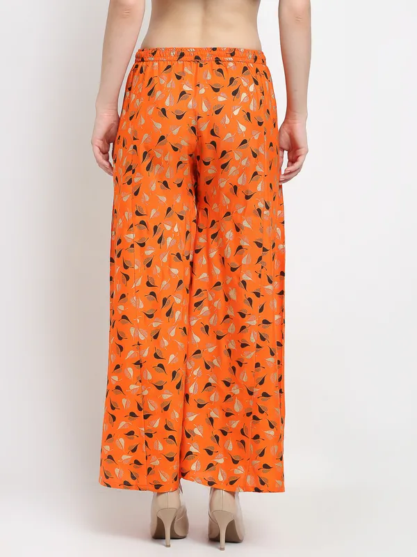 Orange_Rayon_Palazzo_For_Women