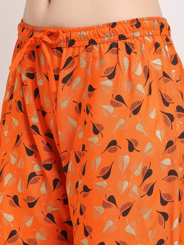Orange_Rayon_Palazzo_For_Women