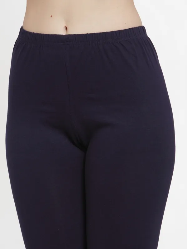 Navy_Blue_Cotton_Lycra_Capri_For_Women