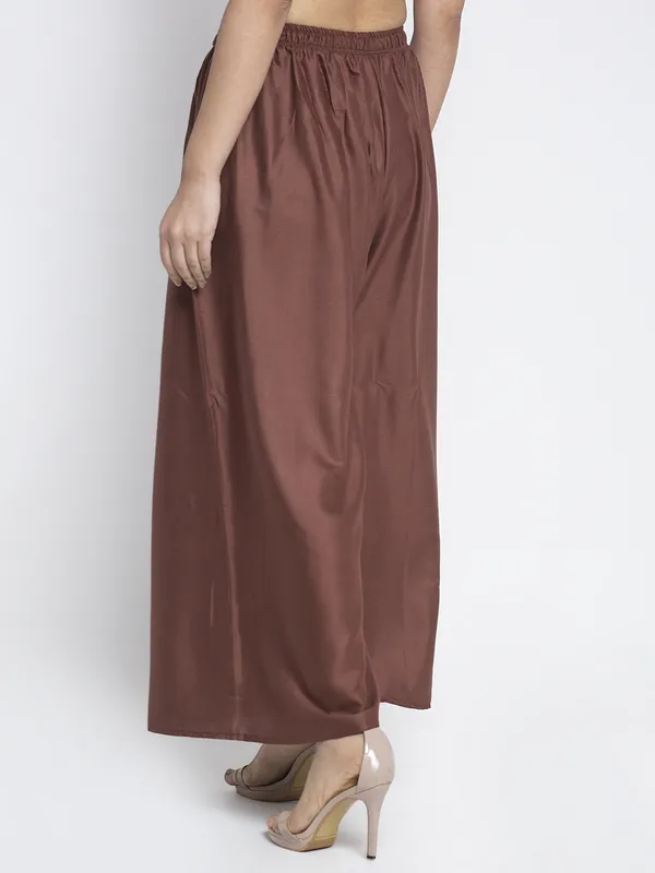 Brown_Rayon_Palazzo_For_Women