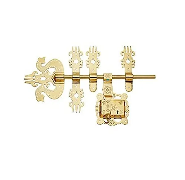 Aldrop_Lock_Manichitratal_Trishul_Brass_Antique_Pack_of_1
