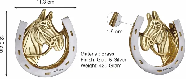 Door_Knocker_Horse_Brass_Gold_Pack_of_1