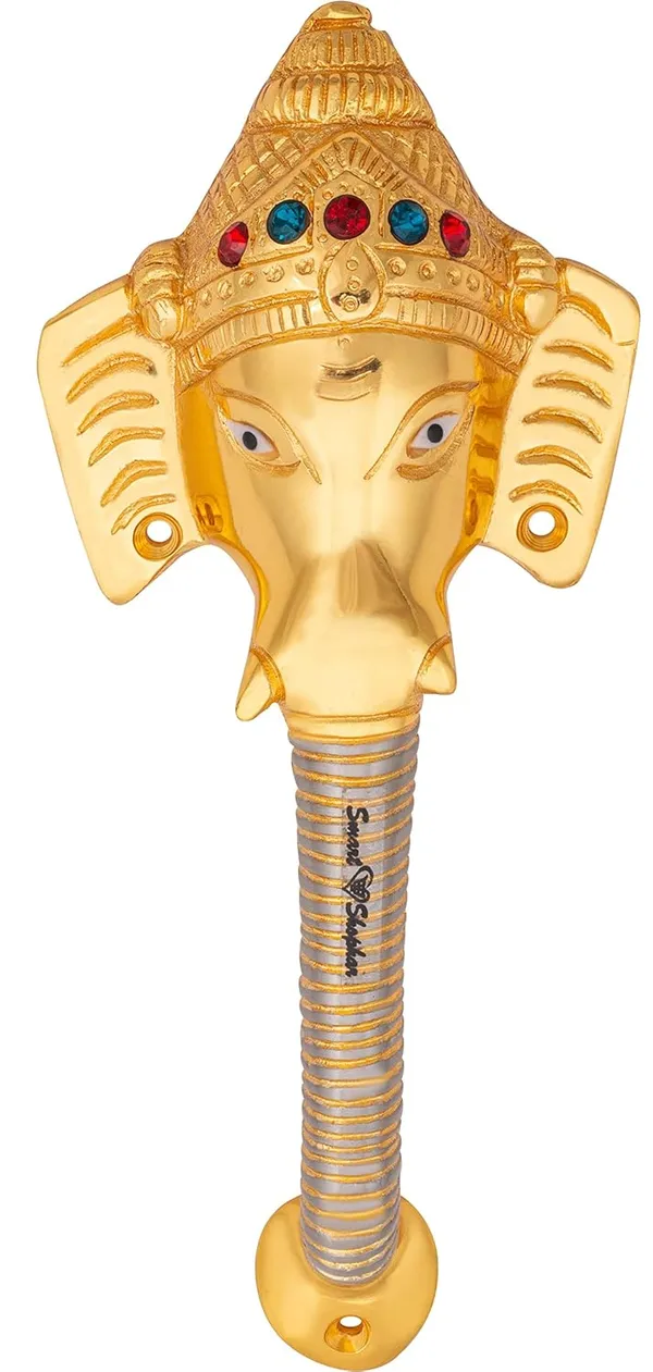 Pull_Handle_Ganesha_Avighna_Brass_Antique_Pack_of_1