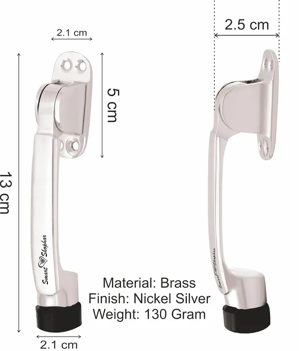 Door_Stopper_Meldal_Brass_Nickel_Silver_Pack_of_4