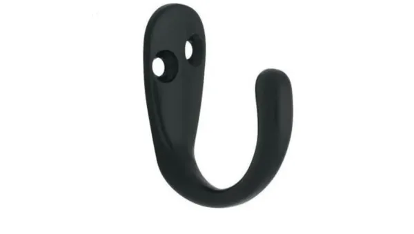Wall_Hook_Single_Jack(J)_Aluminium_Alloys_Silver_Pack_of_12