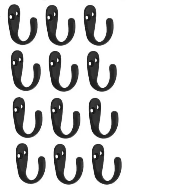 Wall_Hook_Single_Jack(J)_Aluminium_Alloys_Silver_Pack_of_12