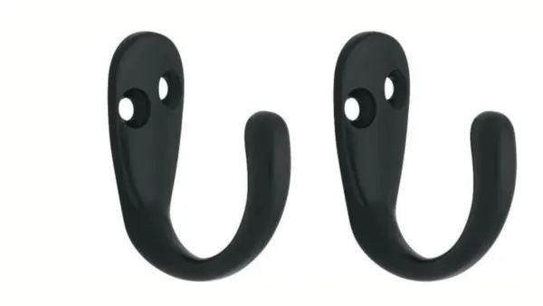 Wall_Hook_Single_Jack(J)_Aluminium_Alloys_Silver_Pack_of_2