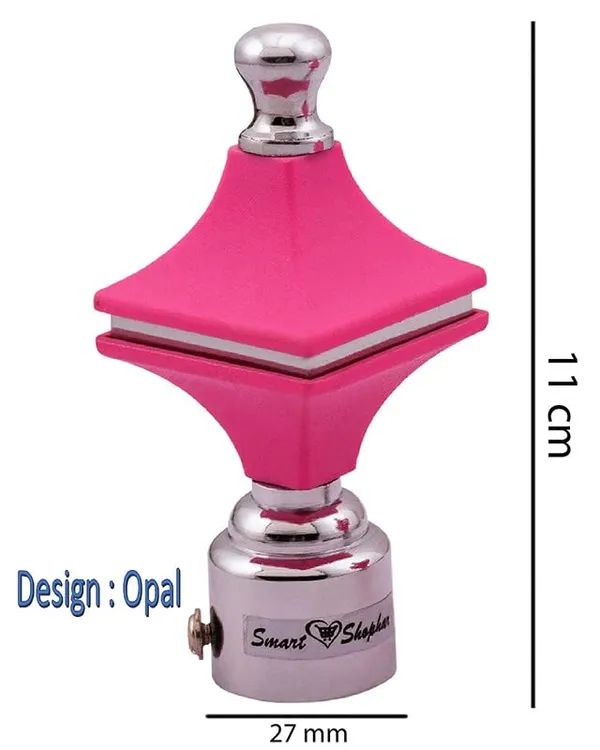 Curtain_Bracket_Opal_Stainless_Steel_and_Aluminium_Alloys_Pink_Silver_Pack_of_2