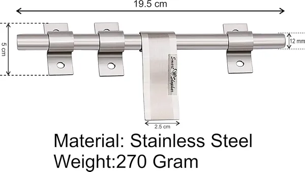 Aldrop_Latch_Halogen_Stainless_Steel_Silver_Pack_of_4