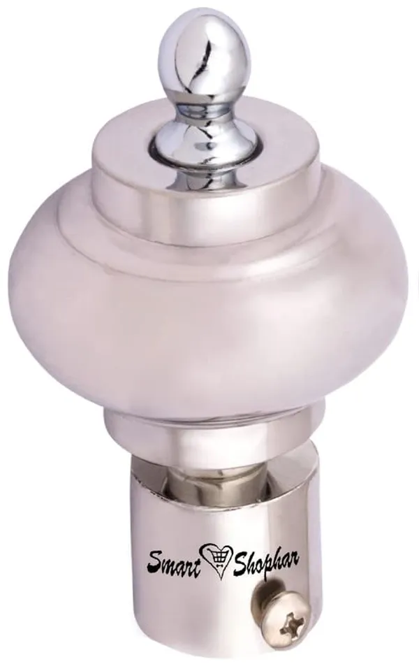 Curtain_Bracket_Coka_Stainless_Steel_and_Aluminium_Alloys_Silver_Pack_of_1