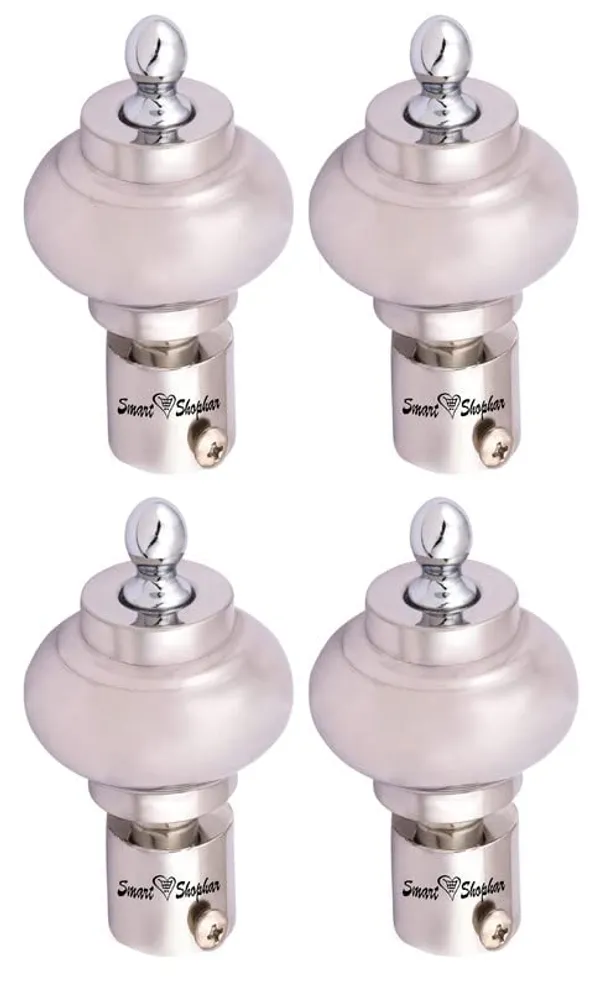 Curtain_Bracket_Coka_Stainless_Steel_and_Aluminium_Alloys_Silver_Pack_of_2