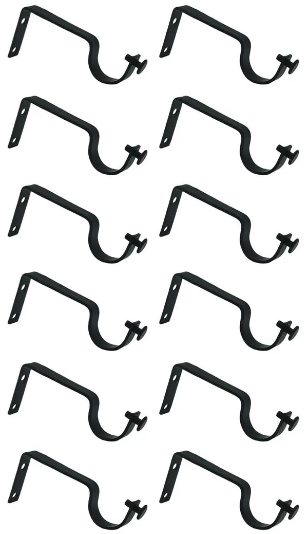Single_Curtain_Support_Lara_Stainless_steel_Silver_Pack_of_12